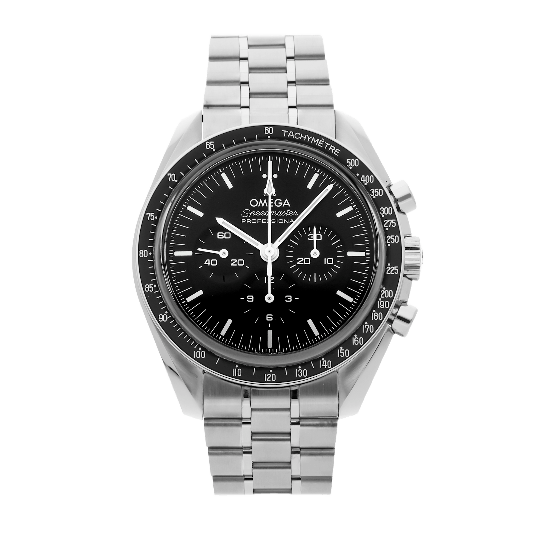 Vertical Pre-Owned Omega Speedmaster Moonwatch Professional Chronograph 310.30.42.50.01.002