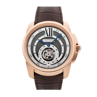 Vertical Calibre De Cartier Flying Tourbillon