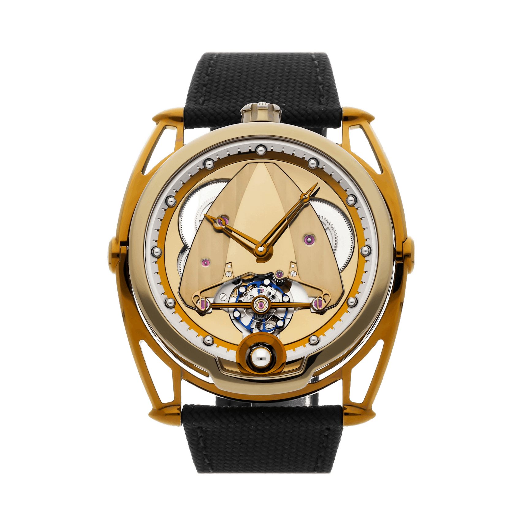 Vertical Pre-Owned De Bethune Yellow Tones DB28YT