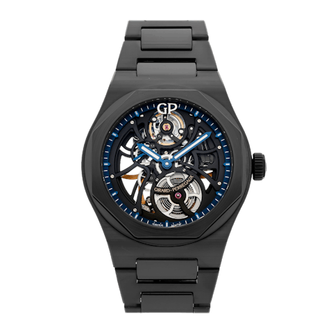 Vertical Pre-Owned Girard-Perregaux Laureato Skeleton 81015-32-001-32A