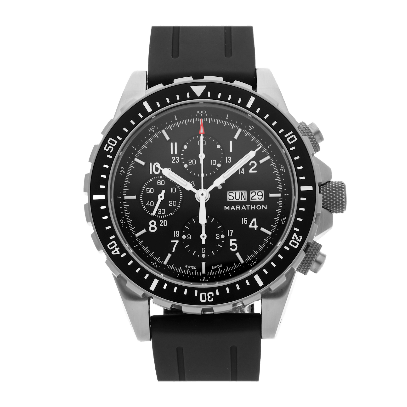 Vertical CSAR Jumbo Tritium Diver/Pilot's Chronograph
