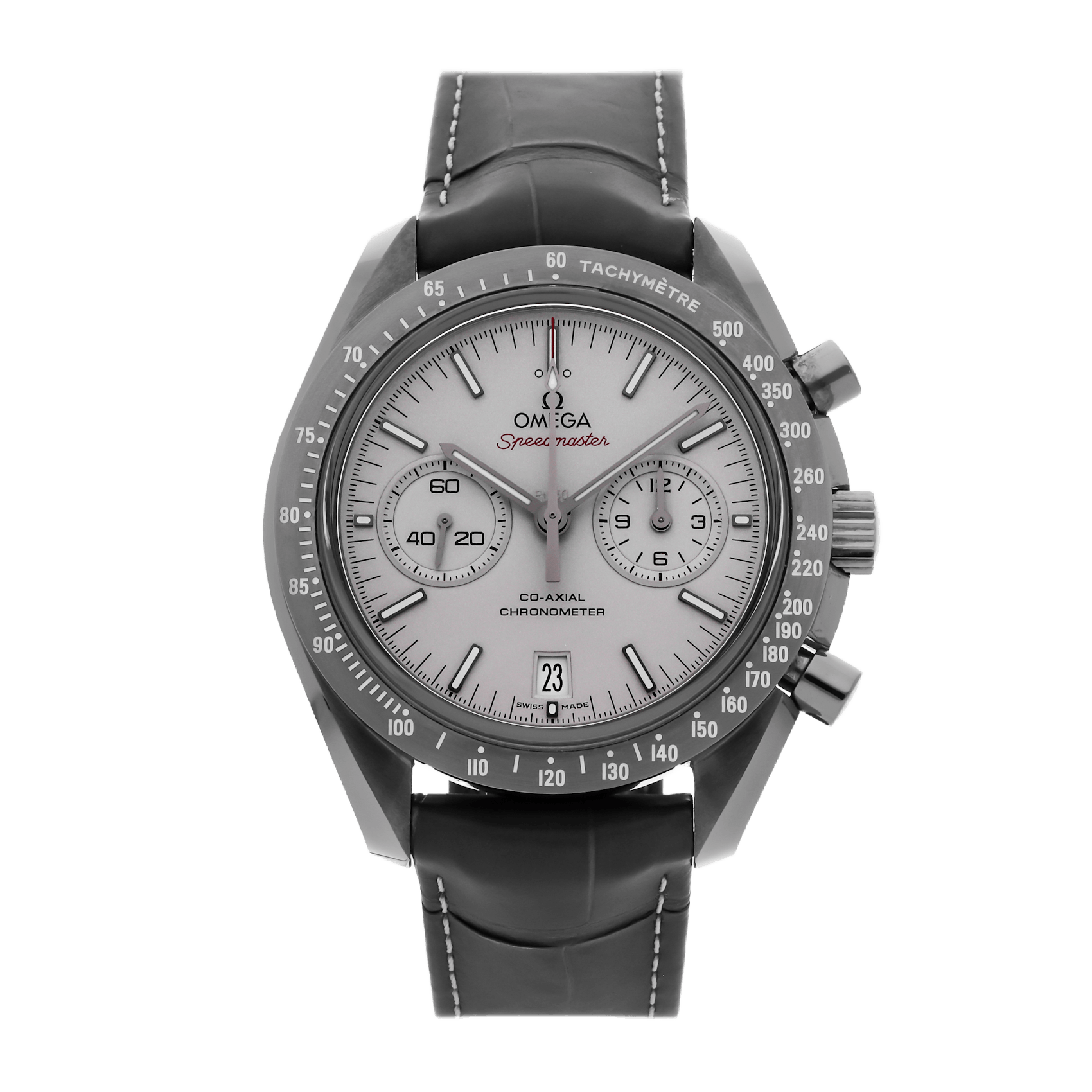 Vertical Speedmaster Moonwatch Chronograph Grey Side of the Moon