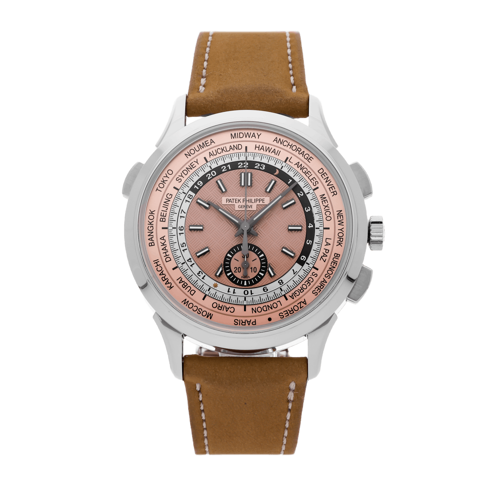 Vertical Complications World Time Flyback Chronograph