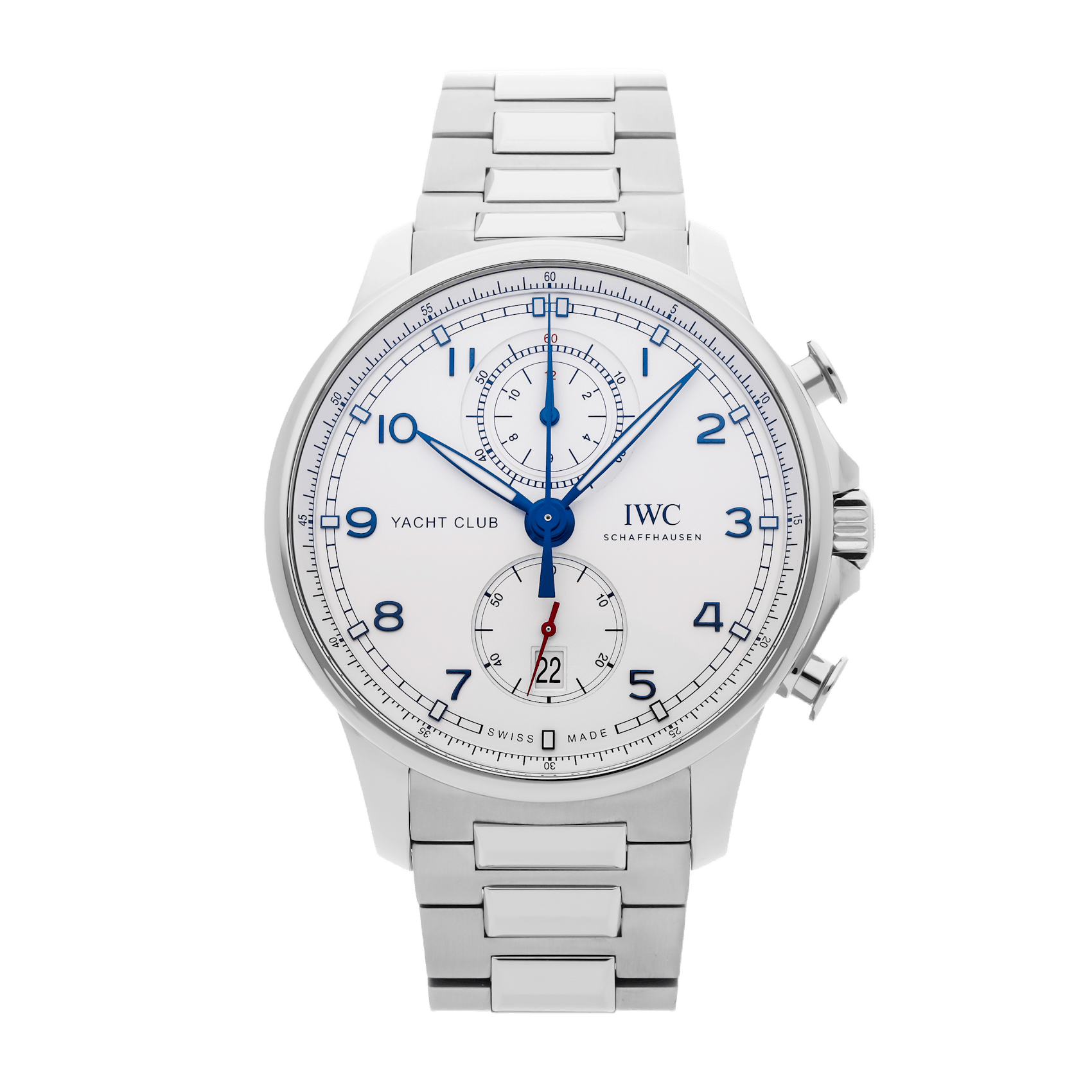 Vertical Portugieser Yacht Club Chronograph