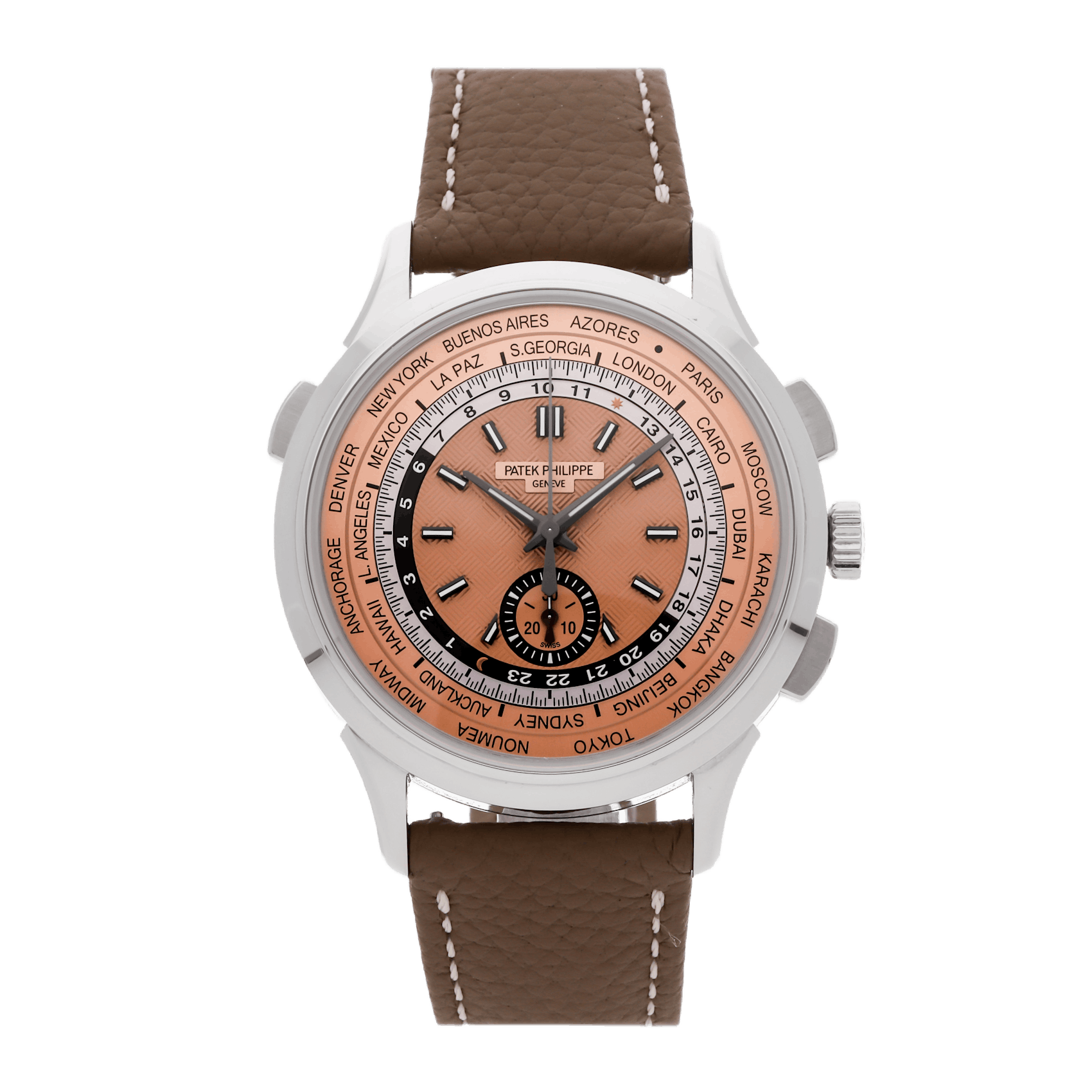 Vertical Complications World Time Flyback Chronograph