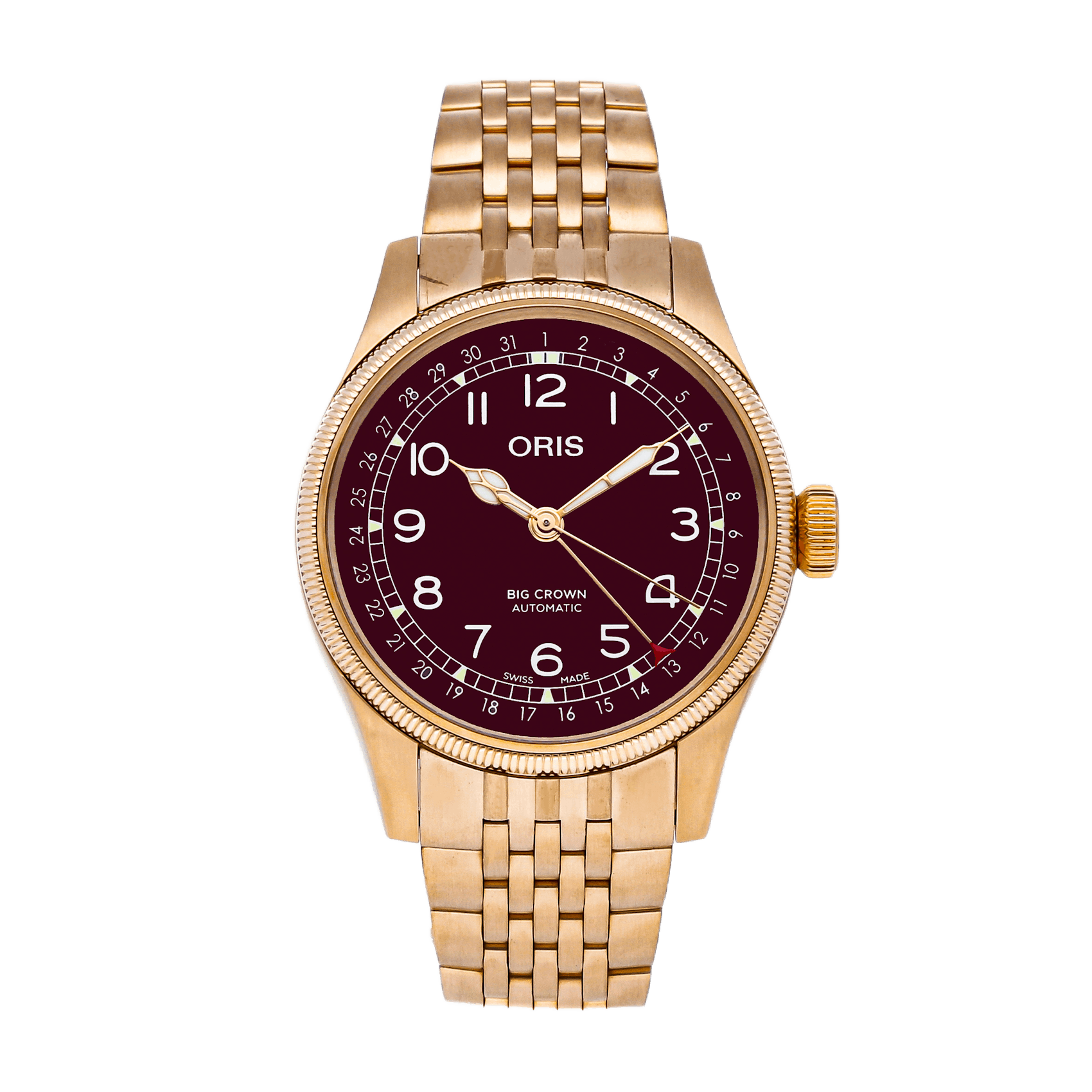 Vertical Big Crown Pointer Date