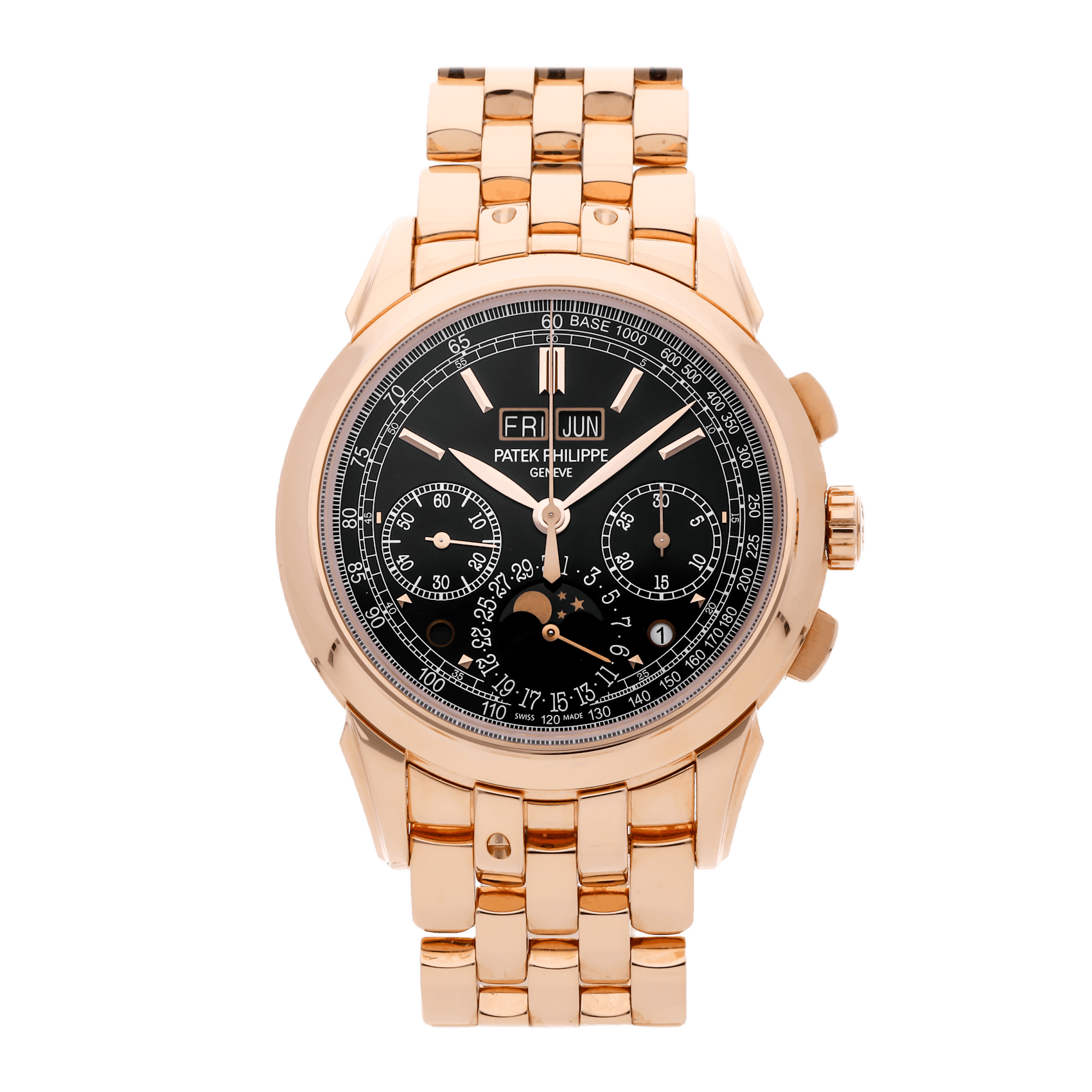 Vertical Grand Complications Perpetual Calendar Chronograph