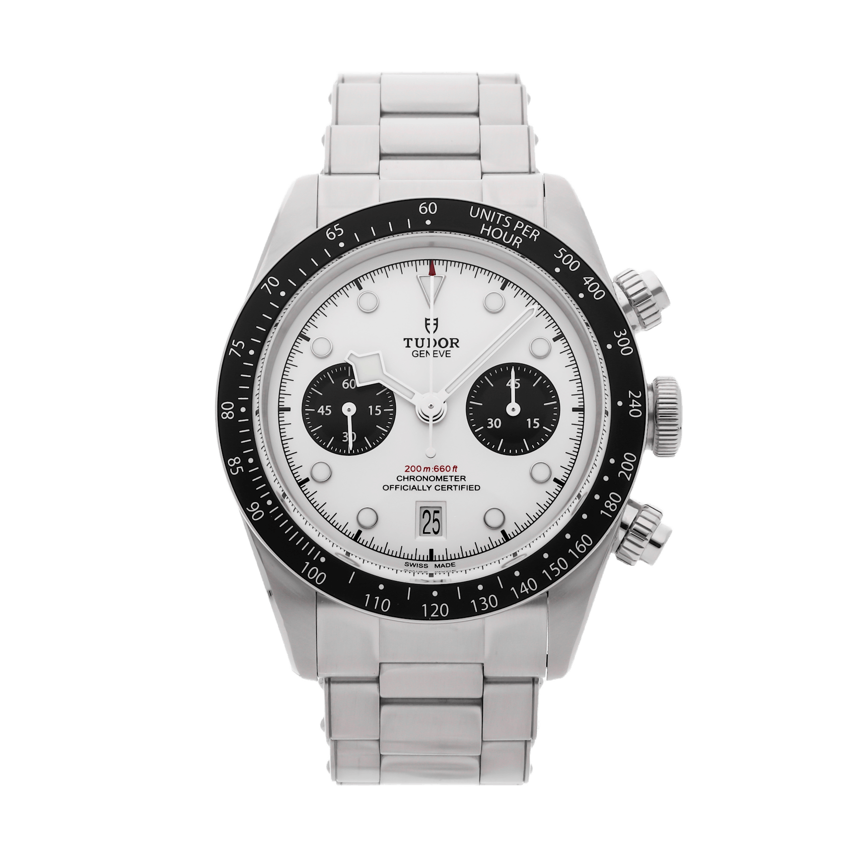 Vertical Black Bay Chronograph