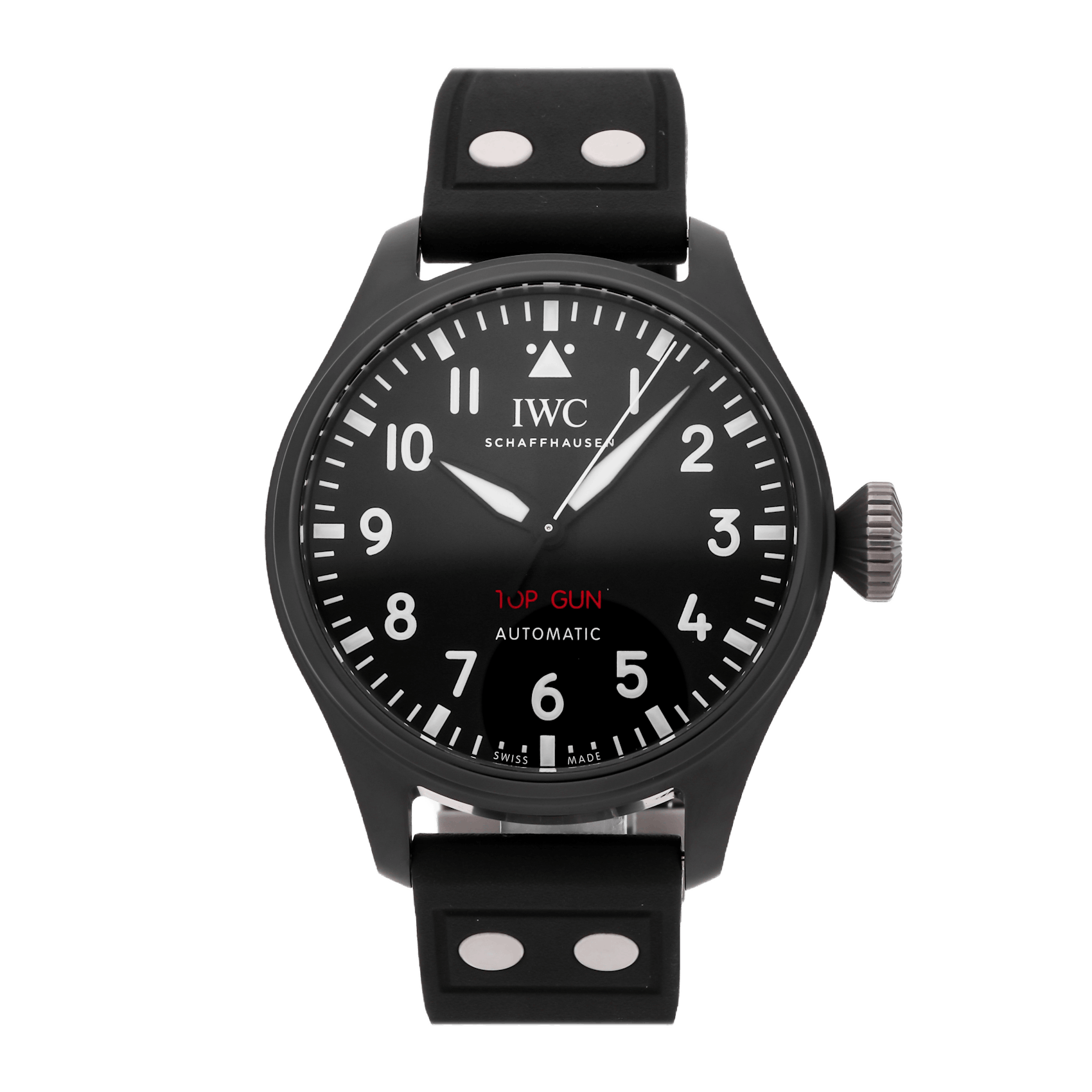Vertical Big Pilot's Watch Top Gun