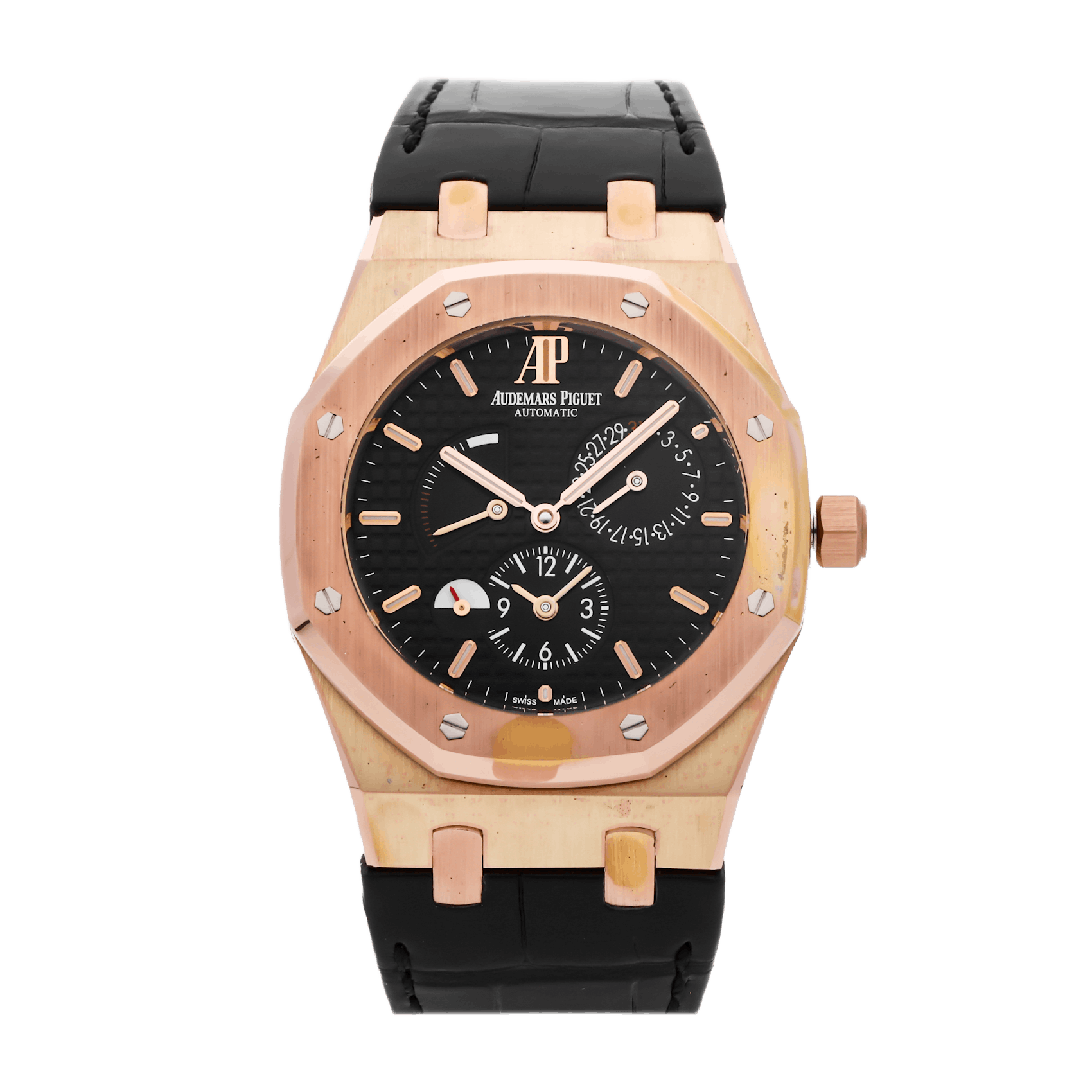 Vertical Royal Oak Dual Time