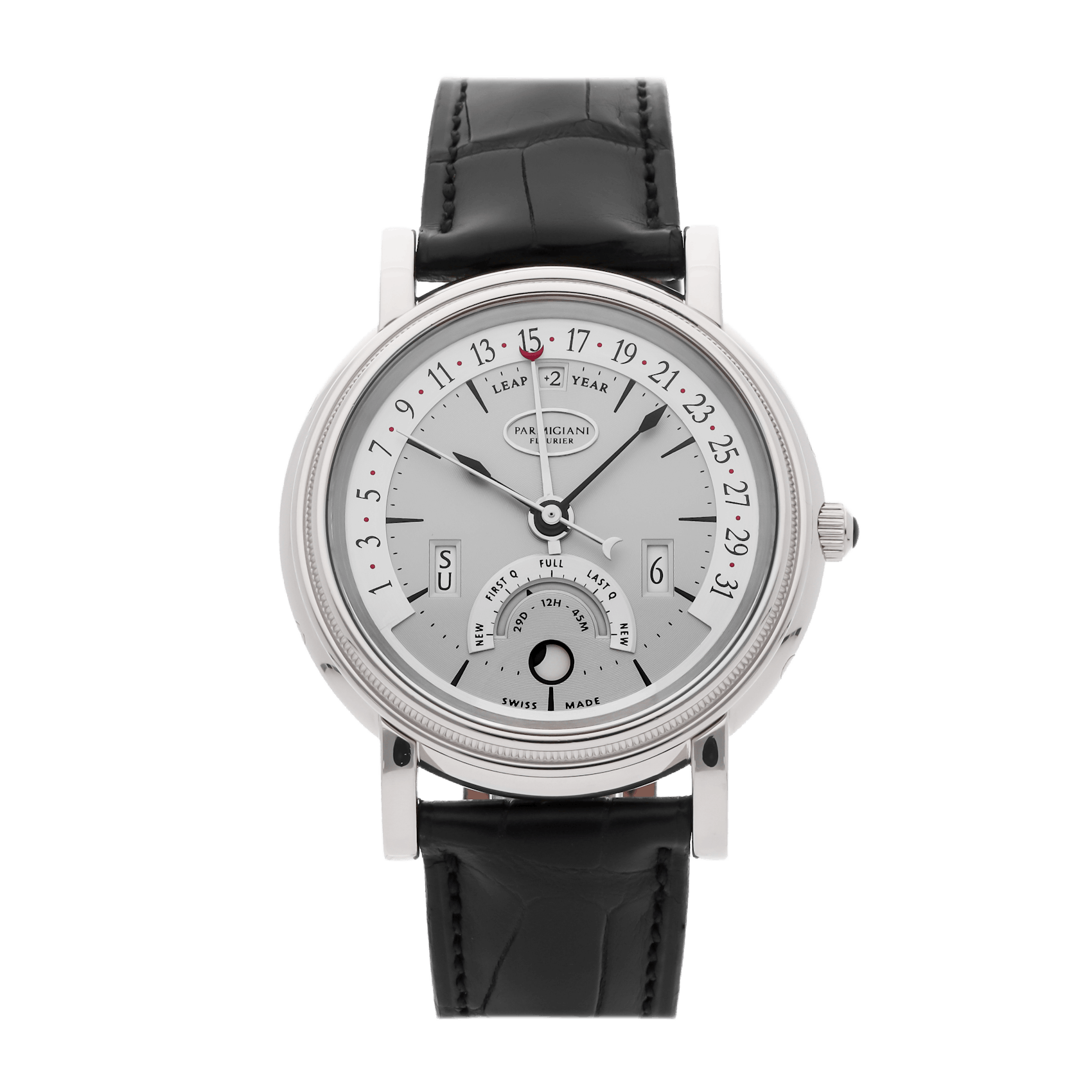 Vertical Toric Retrograde Perpetual Calendar
