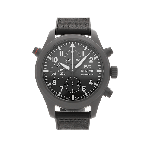 Vertical Pilot's Watch Double Chronograph Top Gun