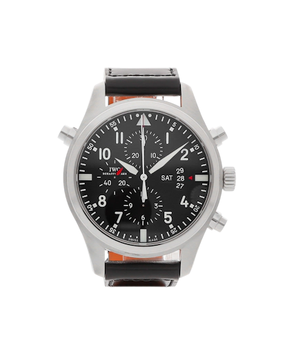 IWC IW3778-01 Vertical Pilot's Double Chronograph