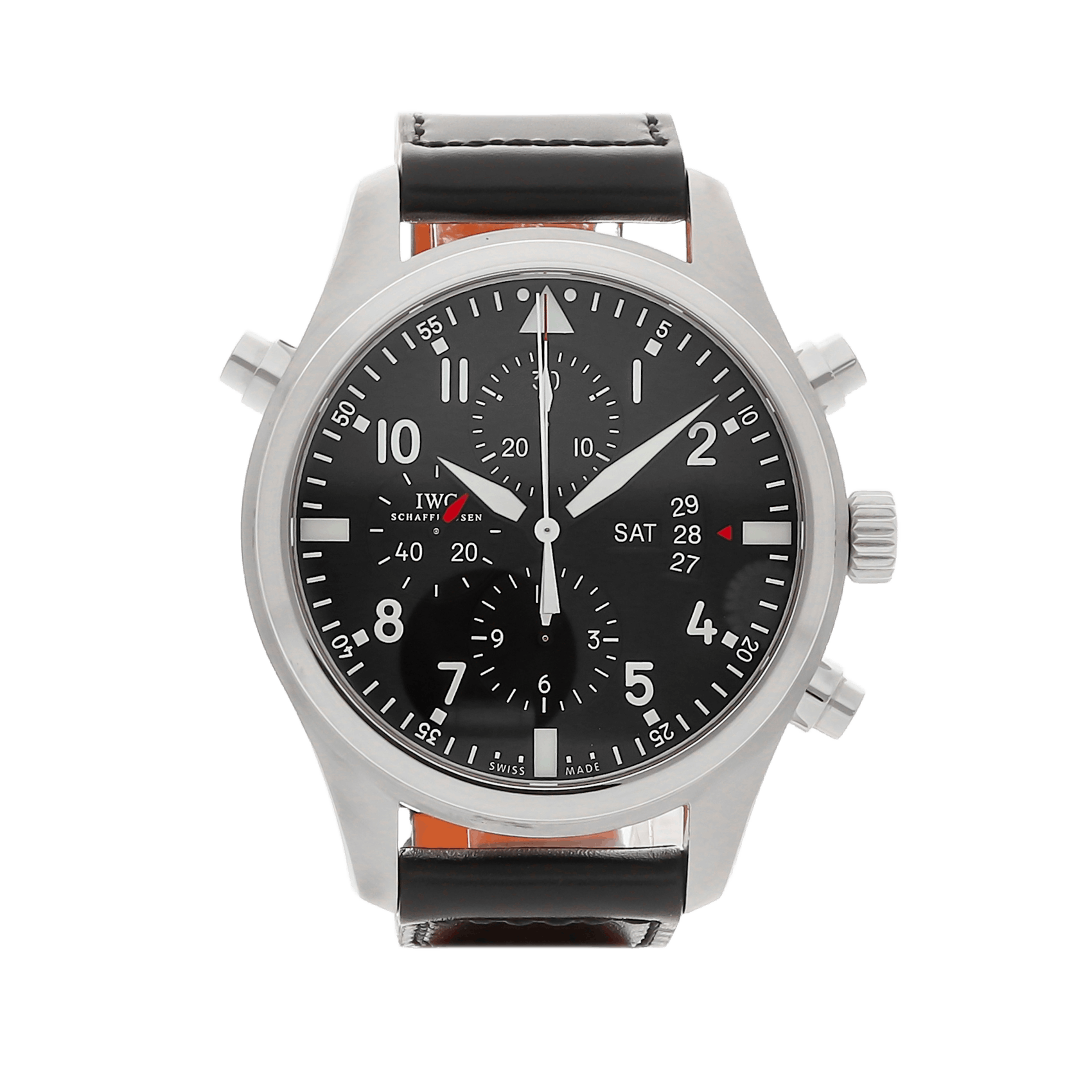 Vertical Pilot's Double Chronograph