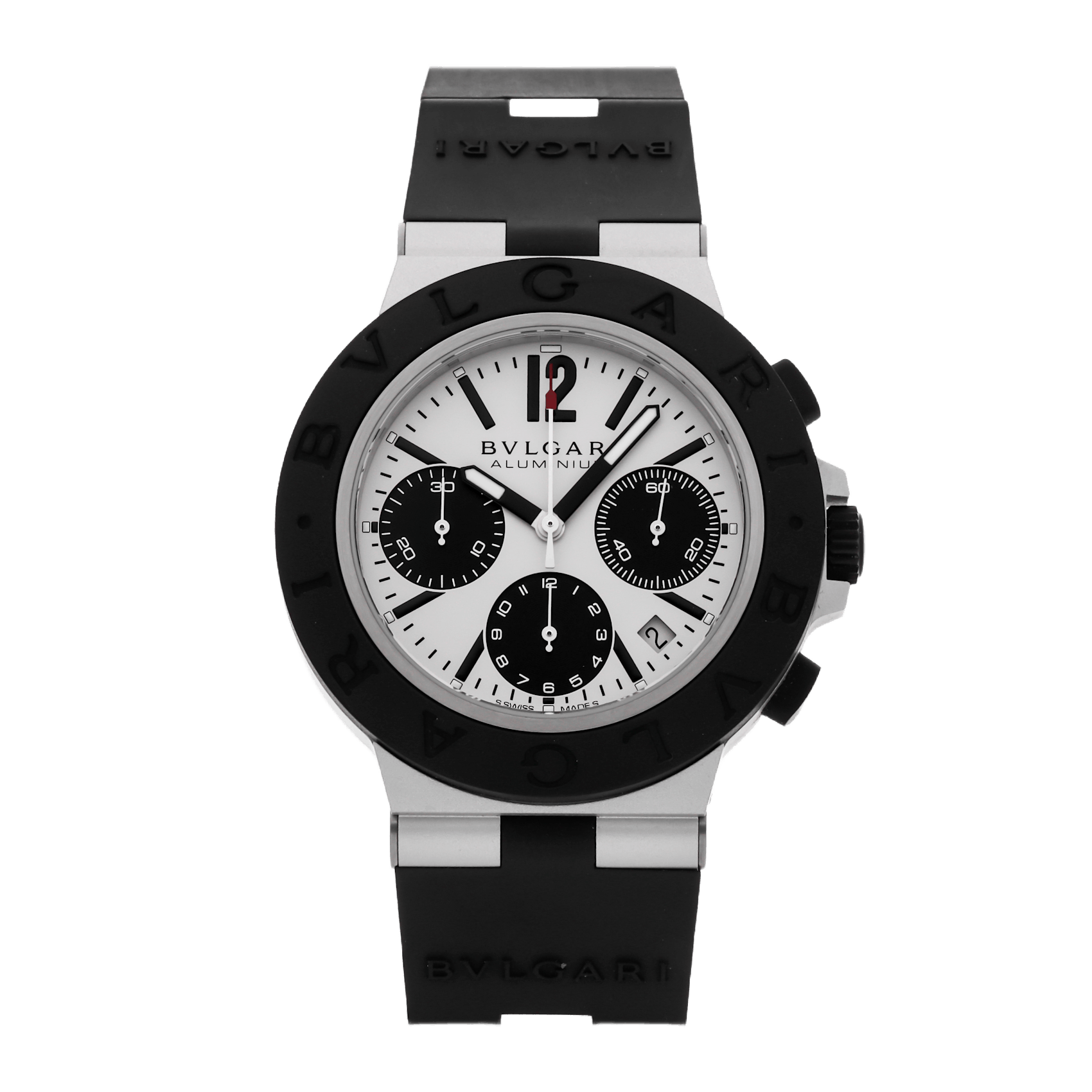 Vertical Bulgari Bvlgari-Bvlgari Aluminium Chronograph