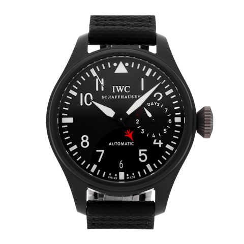 Vertical Big Pilot's Watch Top Gun