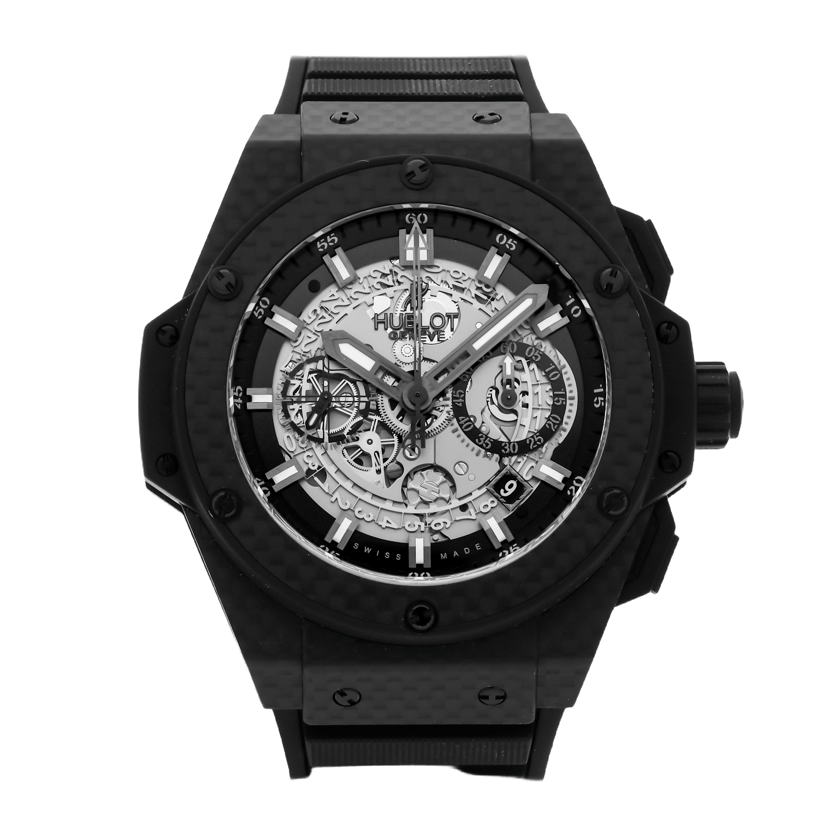 Vertical King Power Unico All Carbon Chronograph