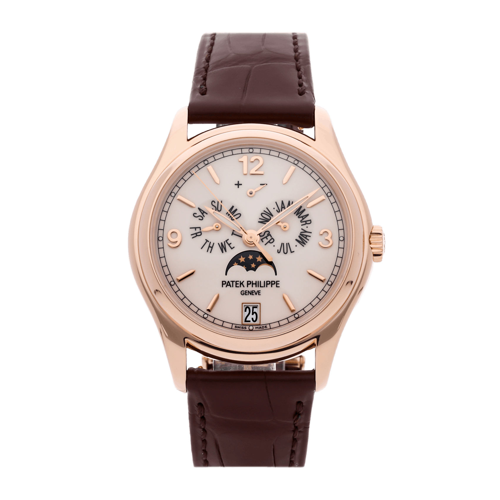 Vertical Complications Annual Calendar Moon Phases