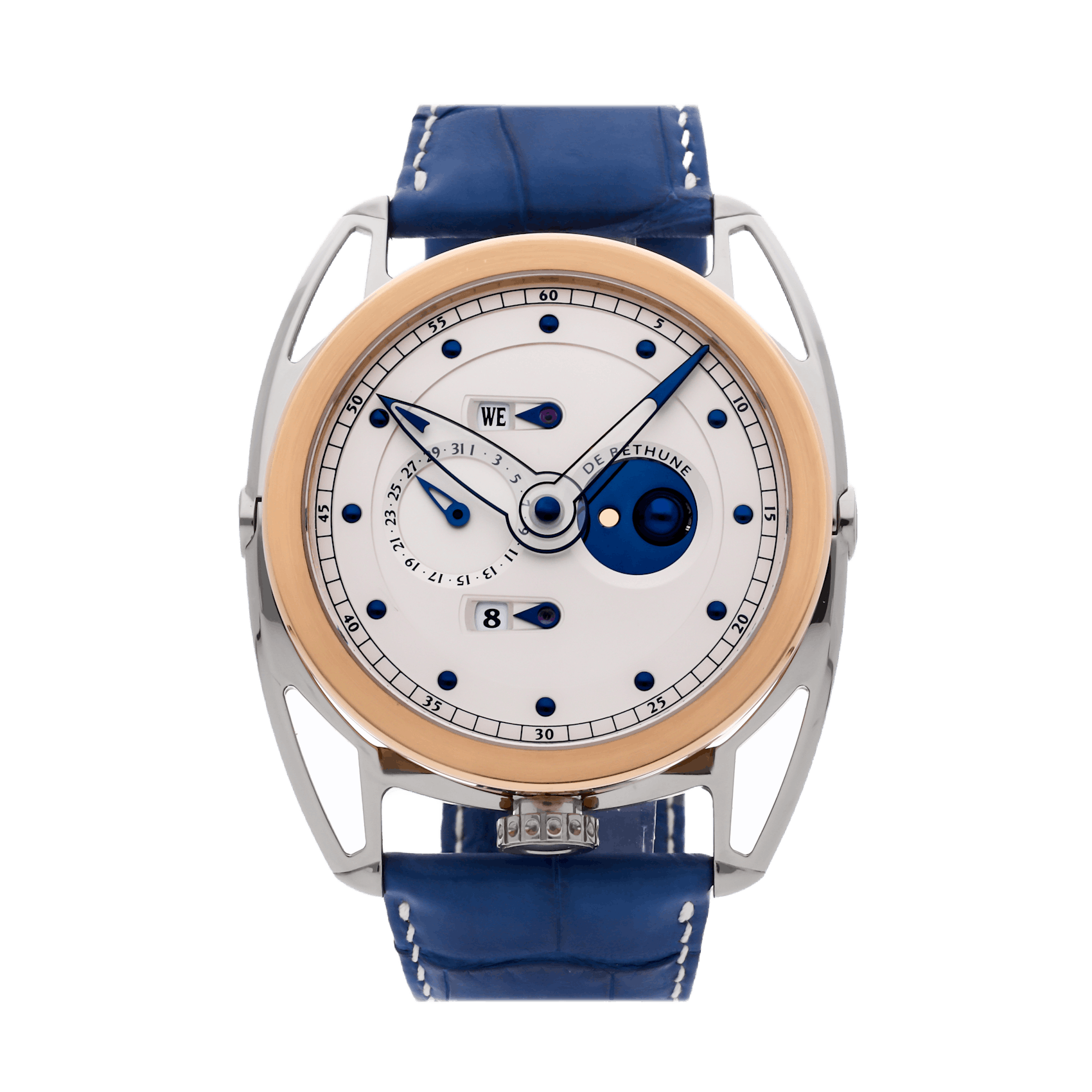 Vertical DB26 Perpetual Calendar Three Dimensional Moon Phase