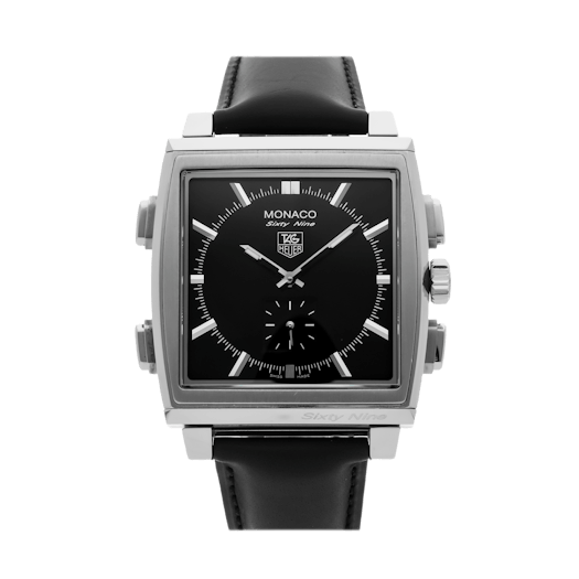 Vertical Monaco Sixty Nine Analog-Digital Flip Chronograph
