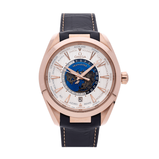 Vertical Seamaster Aqua Terra 150M GMT Worldtimer