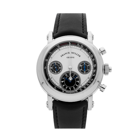 Vertical Round Collection Double Sided Rattrapante Chronograph "Arabian Panda" Grail Limited Edition