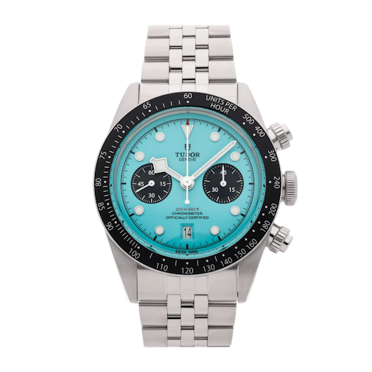 Vertical Black Bay Chronograph