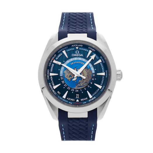 Vertical Seamaster Aqua Terra GMT Worldtimer 150M