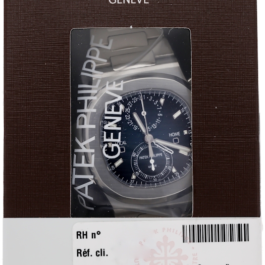 Vertical Nautilus Travel Time Flyback Chronograph