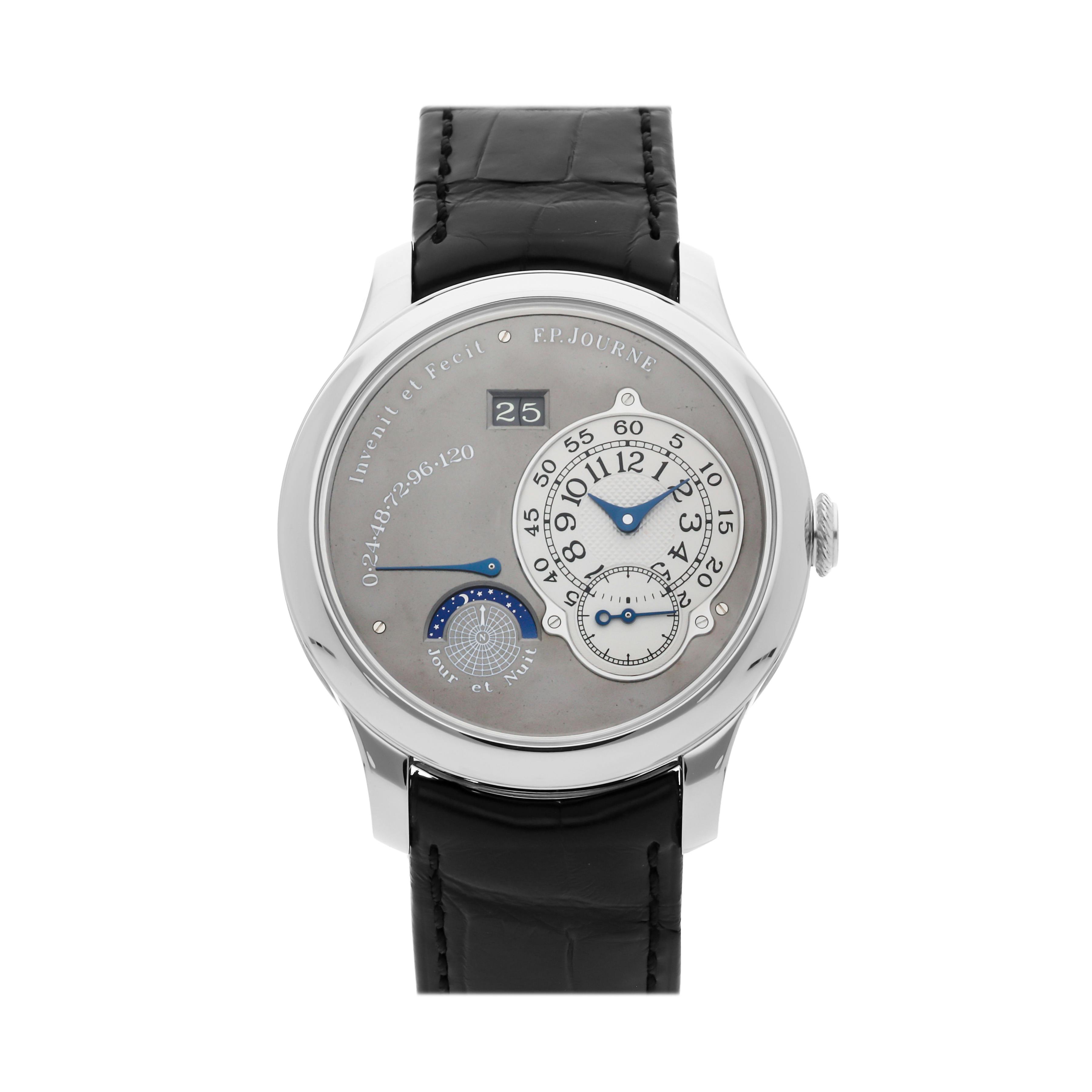 Vertical F.P. Journe Octa Jour/Nuit Brass Movement Limited Edition