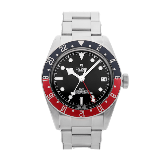 Vertical Heritage Black Bay GMT