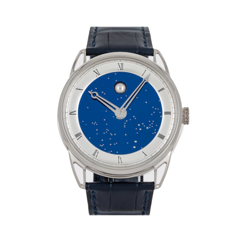 Vertical Piece Unique Pre-Owned De Bethune DB25 Starry Sky