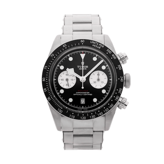 Vertical Black Bay Chronograph