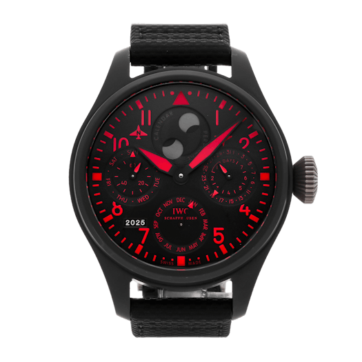 Vertical Big Pilot Perpetual Calendar Top Gun Boutique Edition