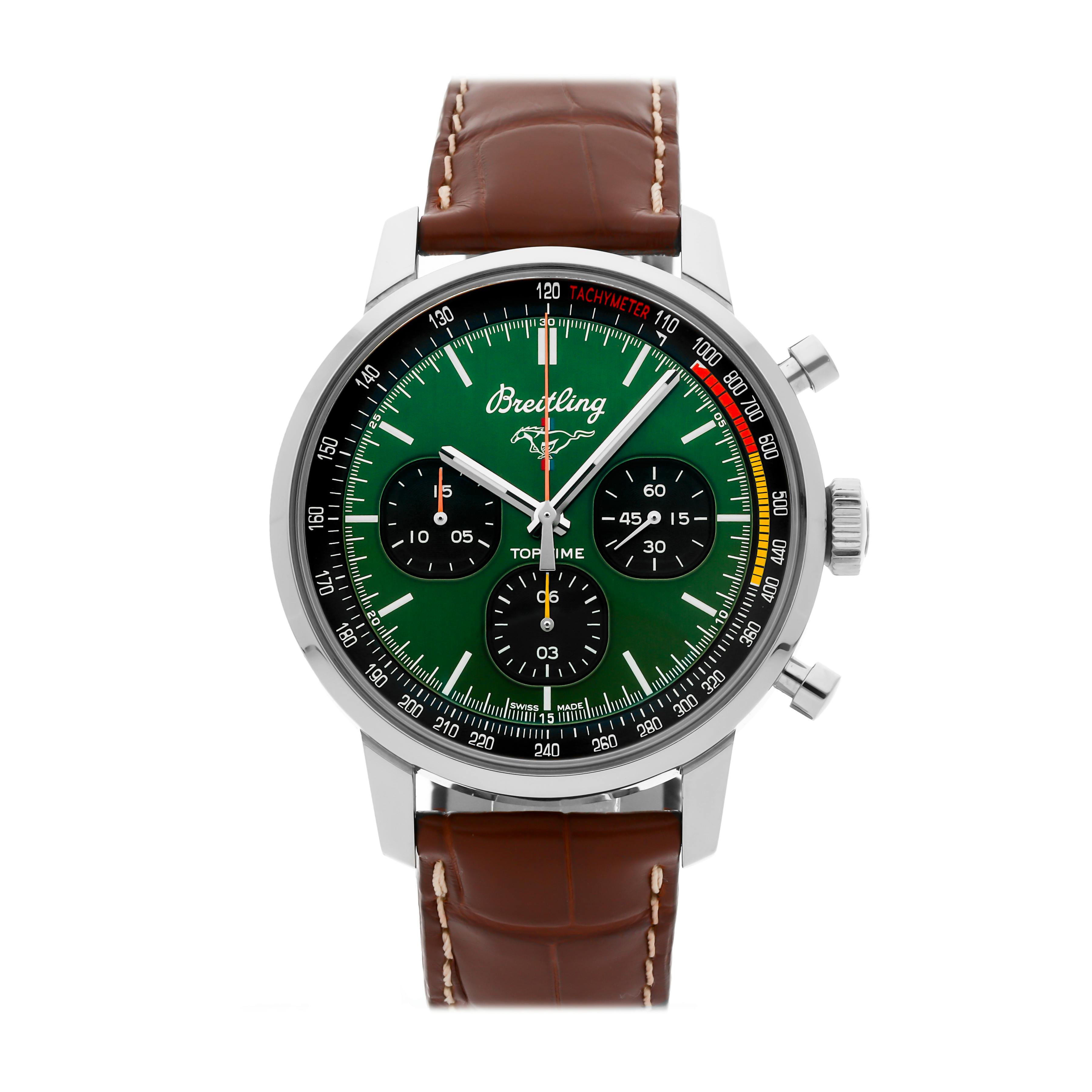 Vertical Top Time Ford Mustang Chronograph