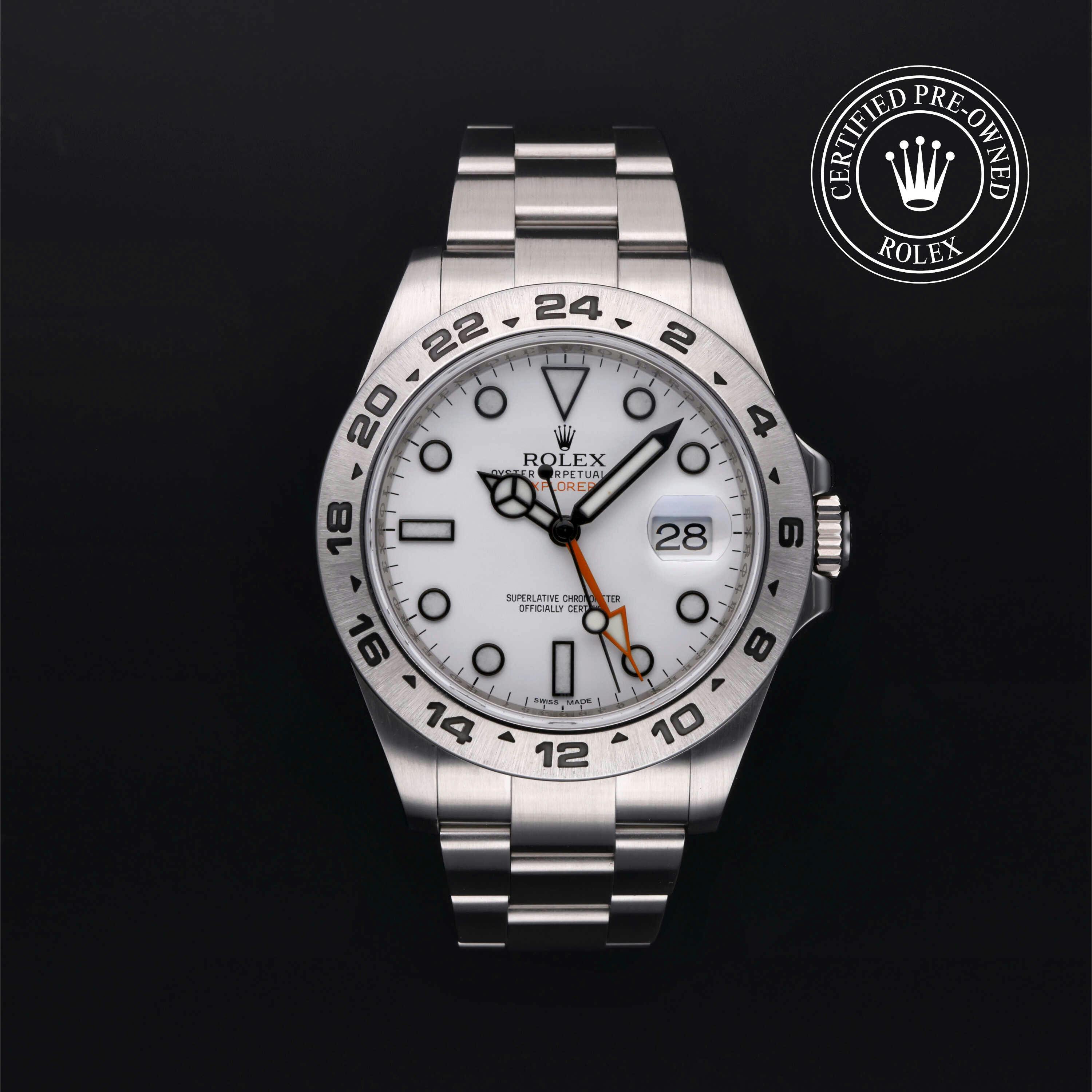 White Dial Rolex Explorer Ii Bianco Rolex Explorer II 226570