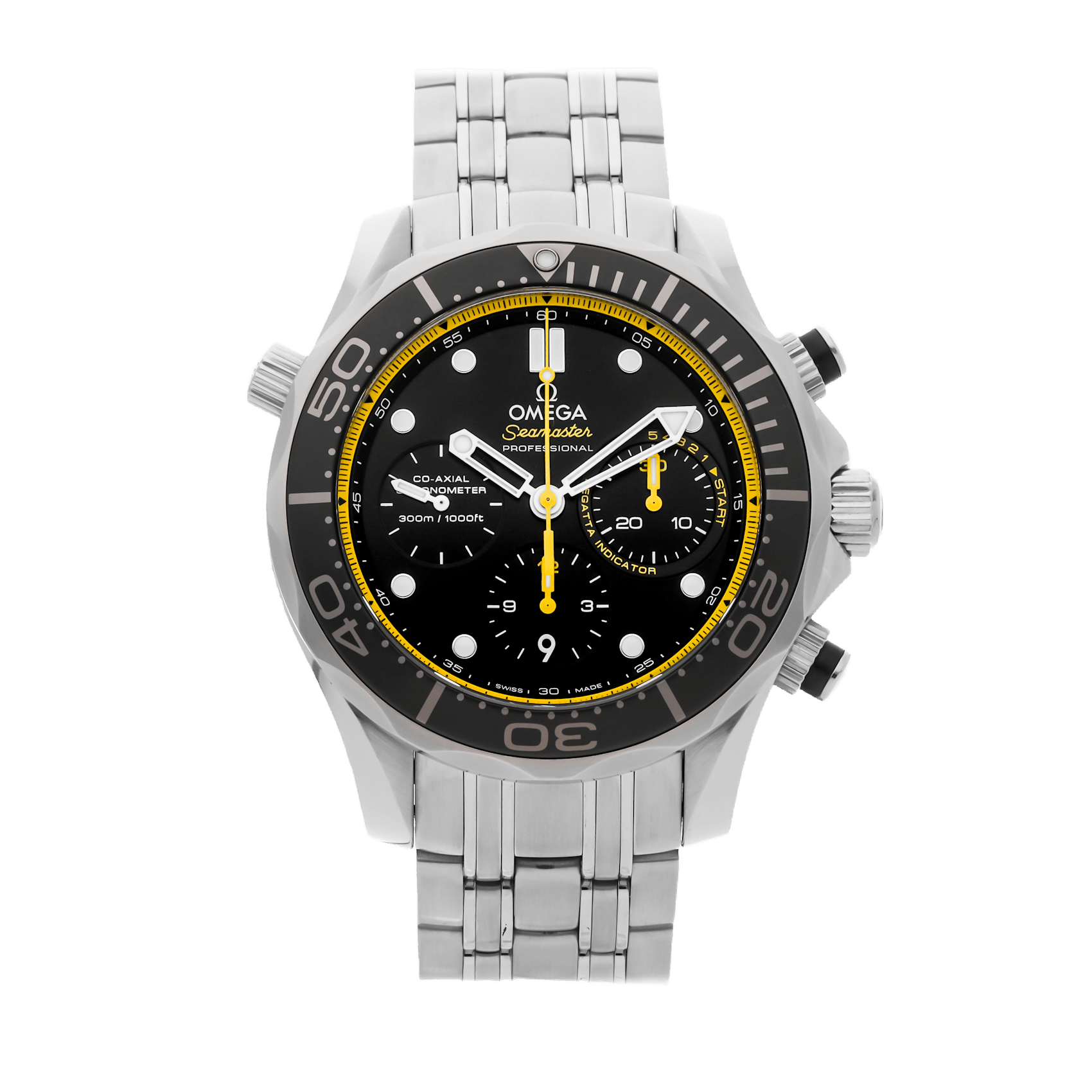 Vertical Seamaster Diver 300 Regatta Chronograph