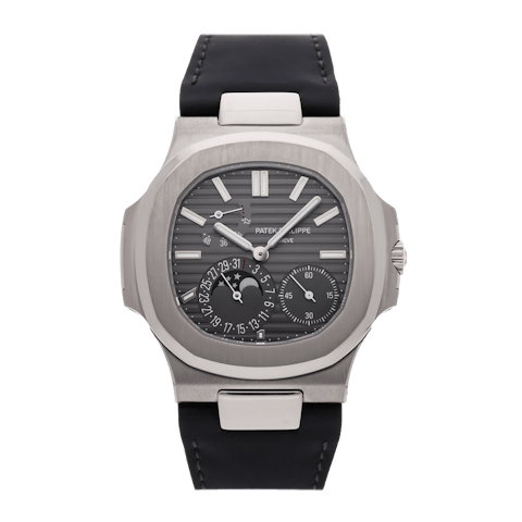 Vertical Nautilus Date Moonphase