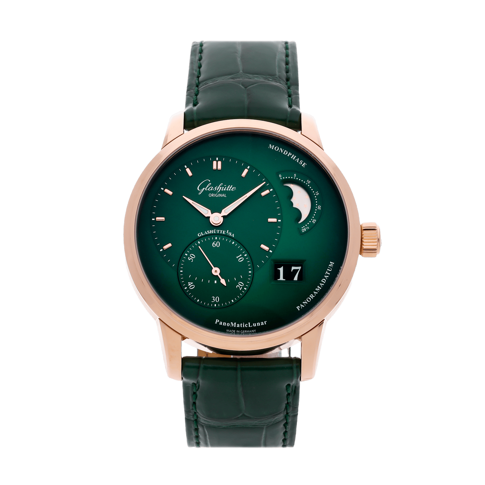 Vertical Glashutte Original PanoMaticLunar