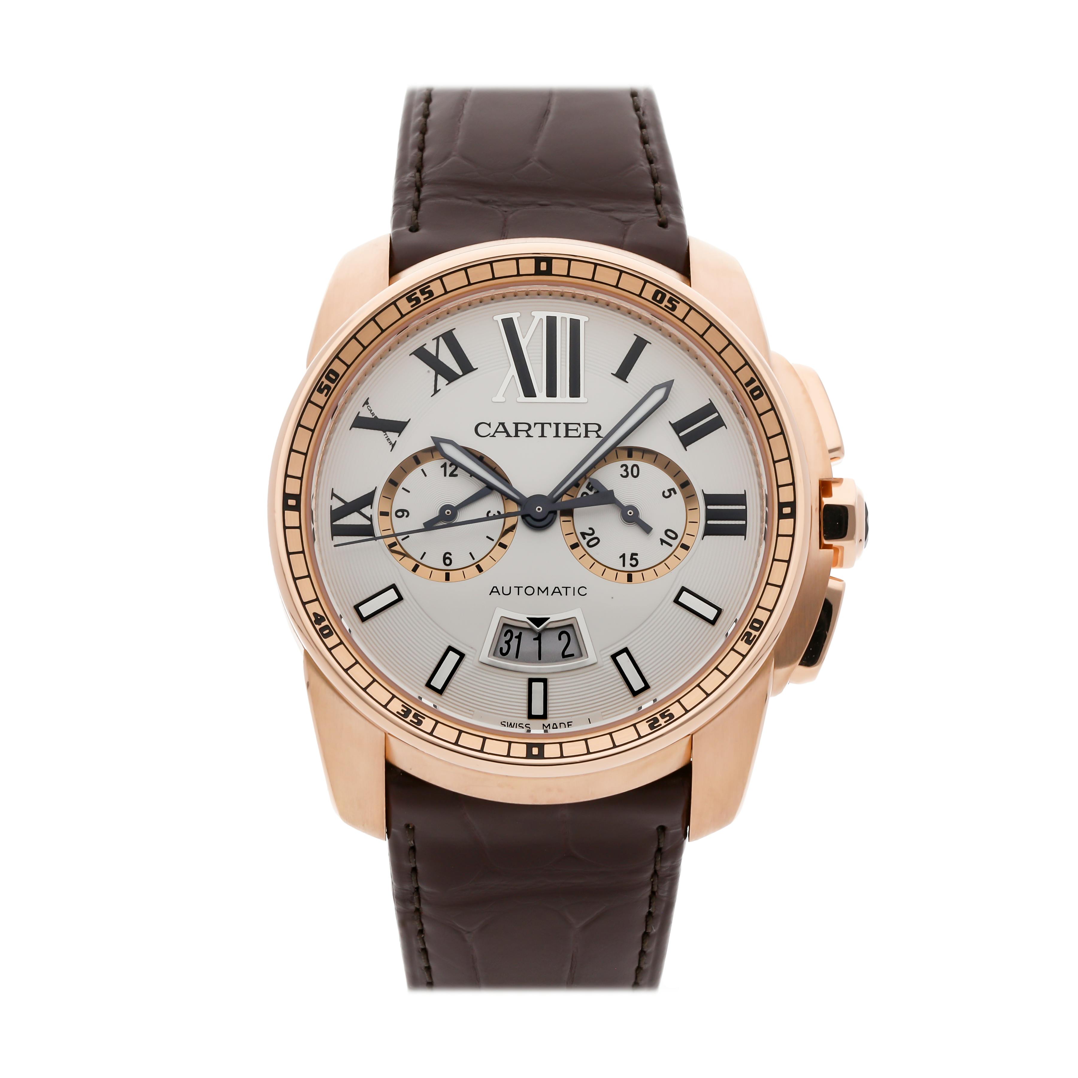 Vertical Calibre De Cartier Chronograph