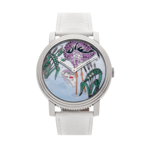 Vertical Crazy Jungle Flamingo