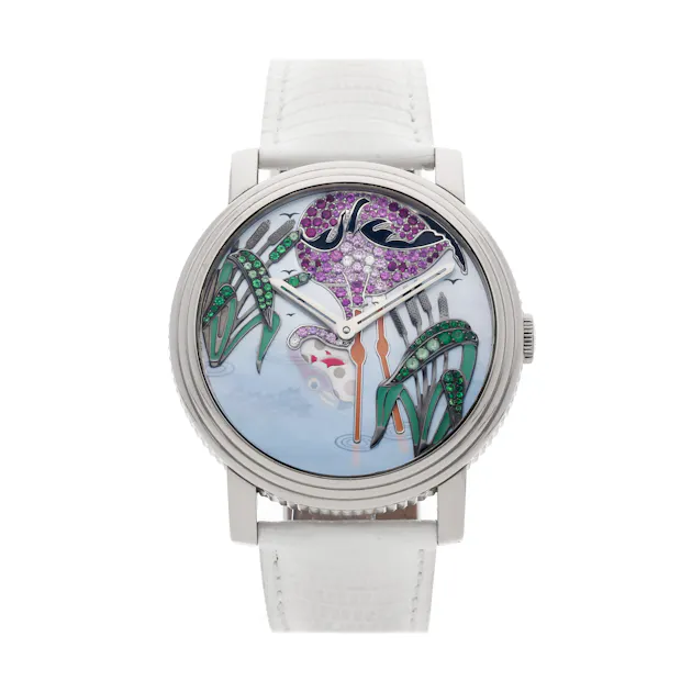 Pre-Owned Boucheron Crazy Jungle Flamingo WA010226 | 1916