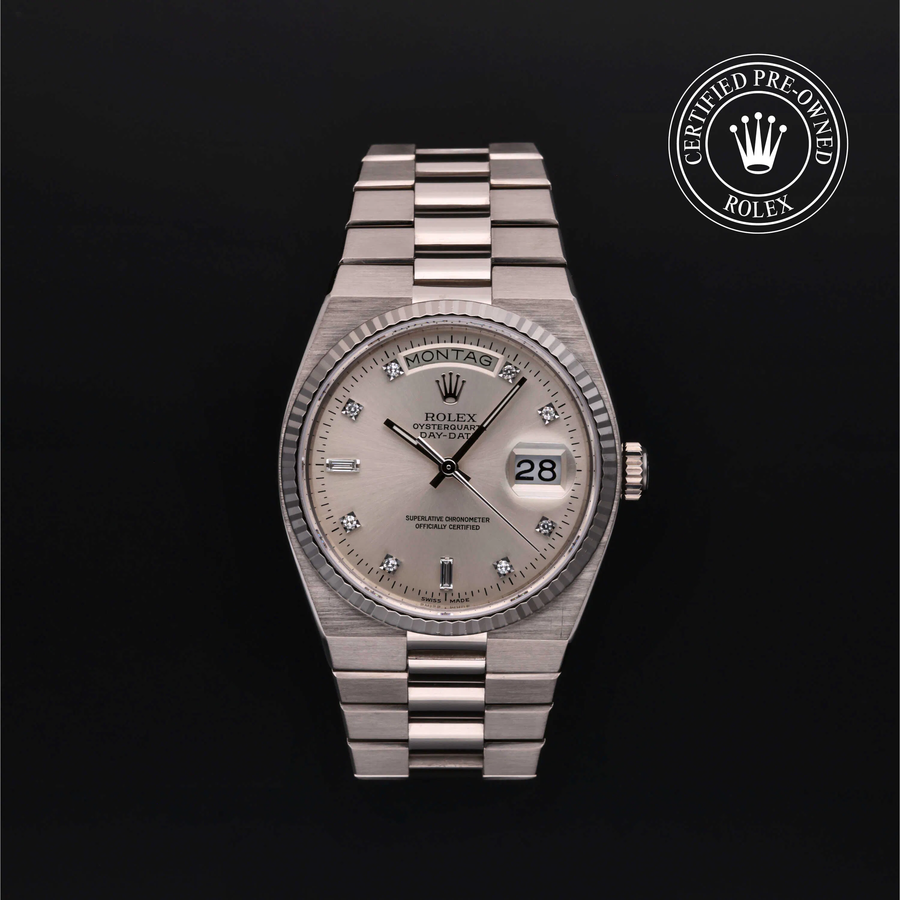 Pre-Owned Rolex Day-Date Oyster Quartz 19019 | 1916 Company