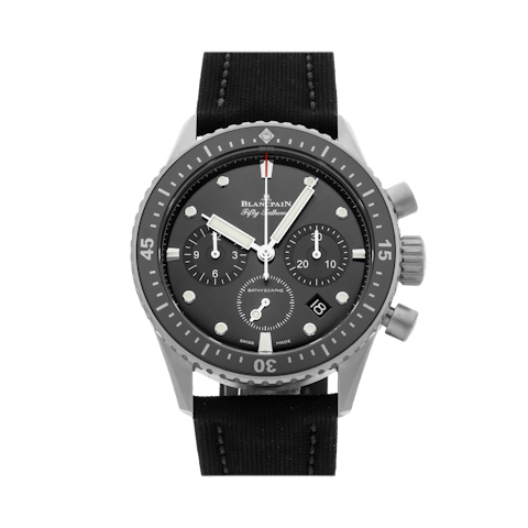 Vertical Fifty Fathoms Bathyscaphe Flyback Chronograph