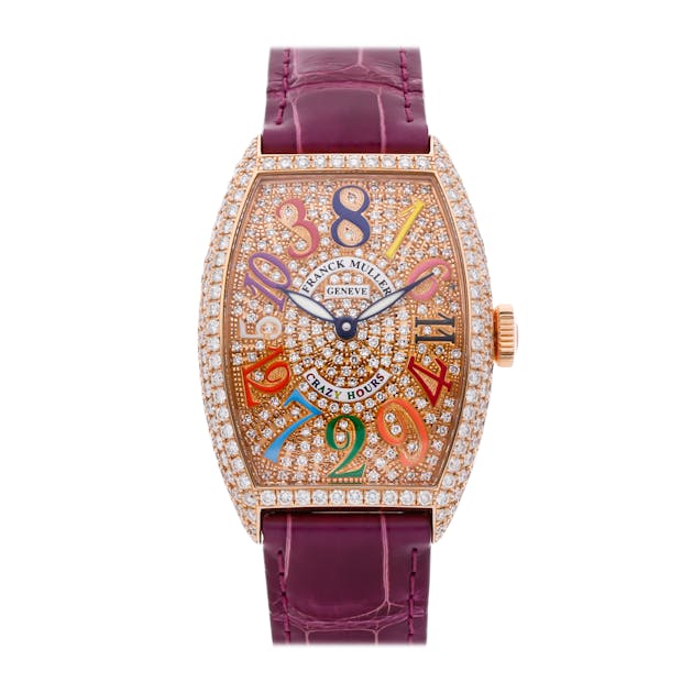 Pre-Owned Franck Muller Cintree Curvex Crazy Hours 5850 CH D CD