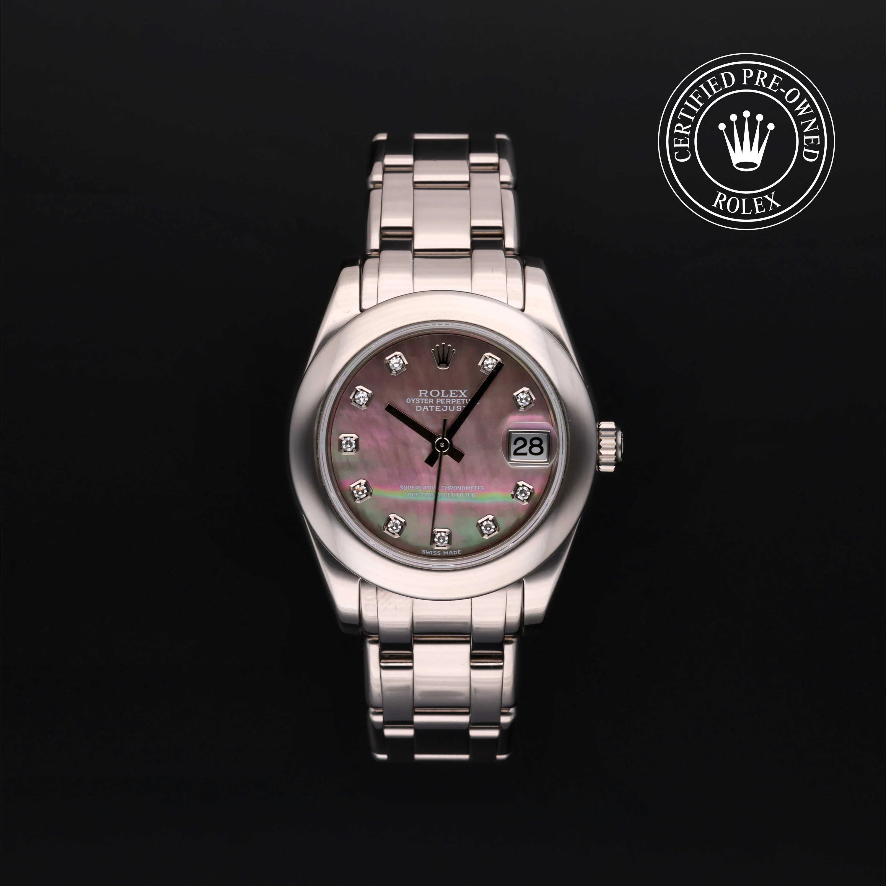 Pre-Owned Rolex Datejust Pearlmaster 81209 | 1916 Company