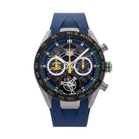 Vertical Carrera Extreme Sport Chronograph Tourbillon x Senna Limited Edition