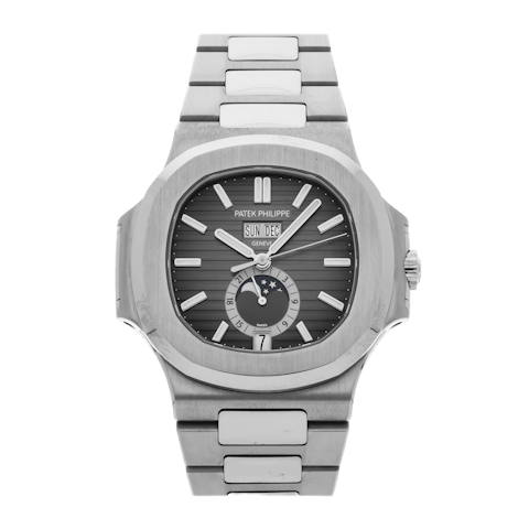 Vertical Nautilus Annual Calendar Moon Phases