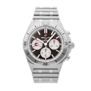 Vertical Chronomat B01 NFL Cleveland Browns Edition