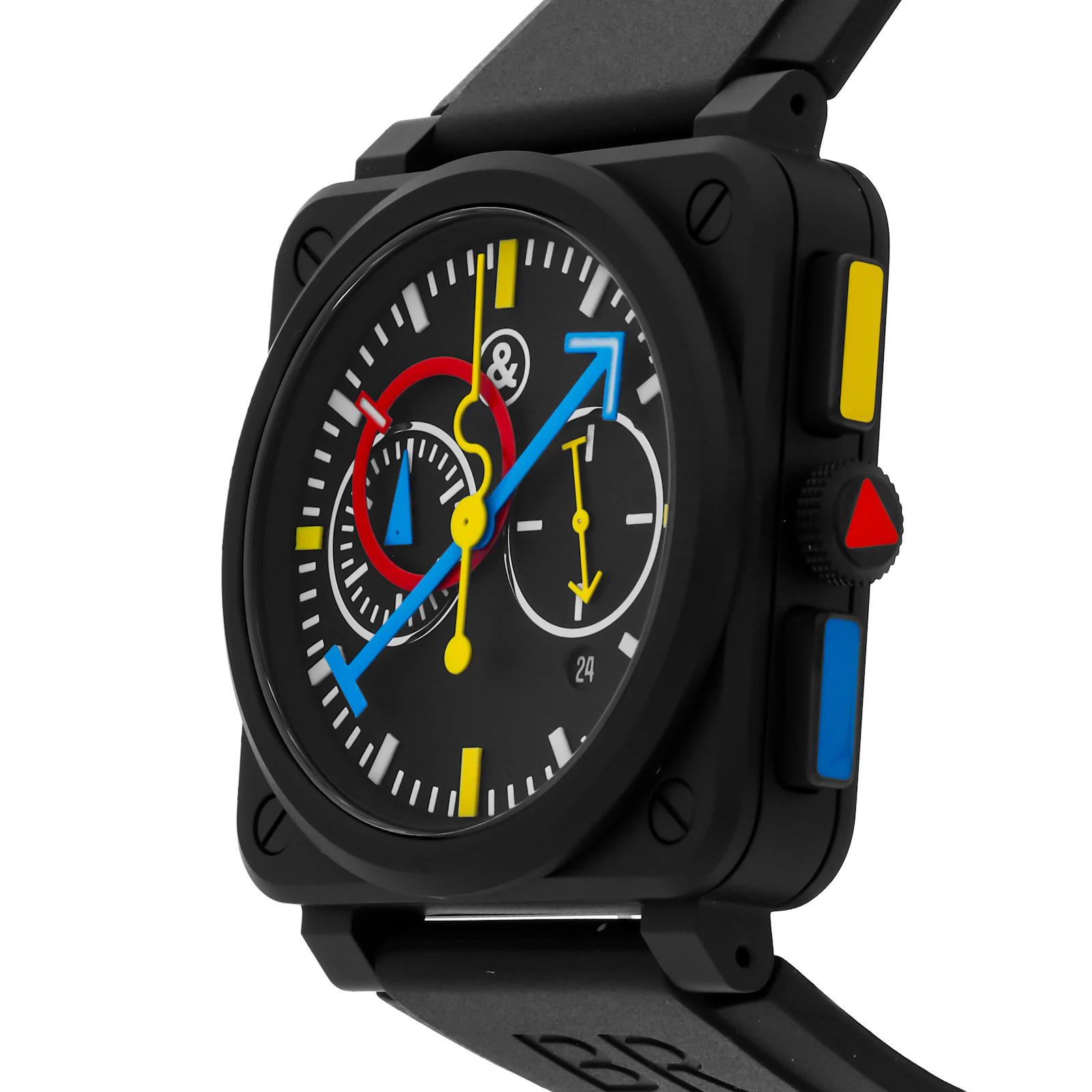 Bell & Ross x Alain Silberstein Grail Set Watches Ceramic Auto 